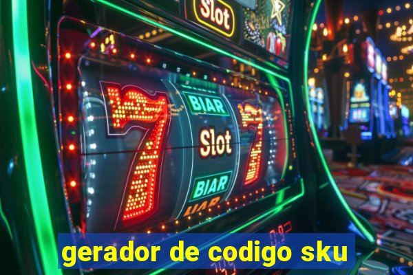 gerador de codigo sku